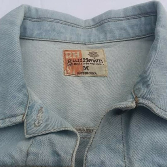 Ruff Hewn Medium Jean Jacket - Picture 3 of 7